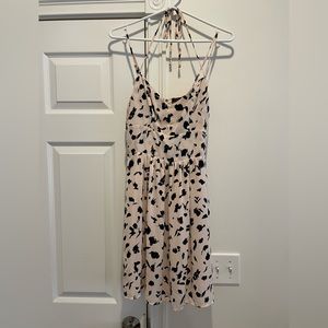 Aqua mini dress - small